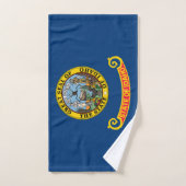 Staatsflagge von Idaho Badhandtuch Set (Handtuch)
