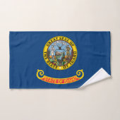 Staatsflagge von Idaho Badhandtuch Set (Handtuch)