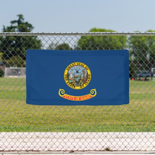 Staatsflagge von Idaho Banner (Insitu)