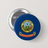 Staatsflagge von Idaho Button (Vorne & Hinten)