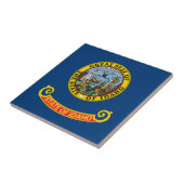 Staatsflagge von Idaho Fliese (Seite)