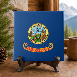 Staatsflagge von Idaho Fliese