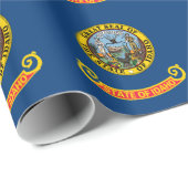 Staatsflagge von Idaho Geschenkpapier (Rolleneckpunkt)