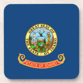 Staatsflagge von Idaho Getränkeuntersetzer (Vorderseite)