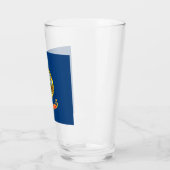 Staatsflagge von Idaho Glas (Links)