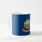 Staatsflagge von Idaho Kaffeetasse (Vorderseite Links)