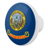 Staatsflagge von Idaho Keramikknauf (Rechts)