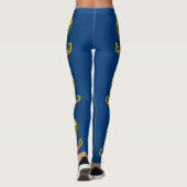 Staatsflagge von Idaho Leggings (Rückseite)