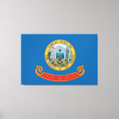 Staatsflagge von Idaho Leinwanddruck (Vorderseite)