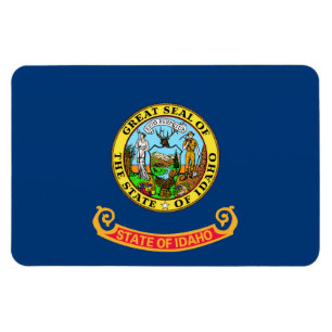Staatsflagge von Idaho Magnet