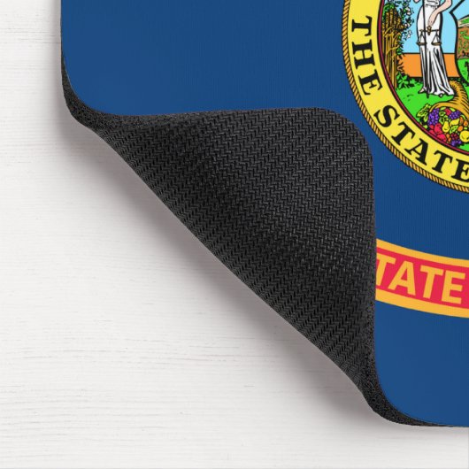 Staatsflagge von Idaho Mousepad (Ecke)