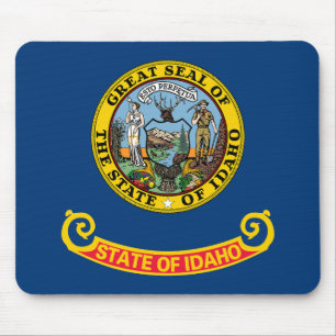 Staatsflagge von Idaho Mousepad