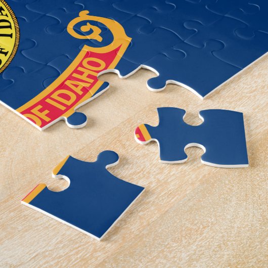 Staatsflagge von Idaho Puzzle (Seite)