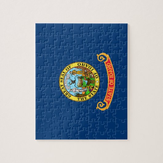 Staatsflagge von Idaho Puzzle (Vertikal)