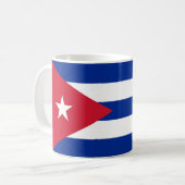 Staatsflagge von Kuba Kaffeetasse (Vorderseite Links)