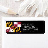 Staatsflagge von Maryland (Insitu)