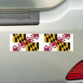Staatsflagge von Maryland Autoaufkleber (Auf Auto)
