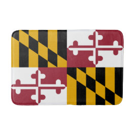 Staatsflagge von Maryland Badematte