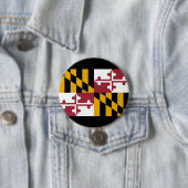 Staatsflagge von Maryland Button (Beispiel)
