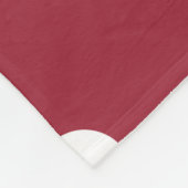 Staatsflagge von Maryland Fleecedecke (Ecke)