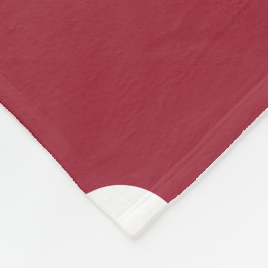 Staatsflagge von Maryland Fleecedecke (Ecke)