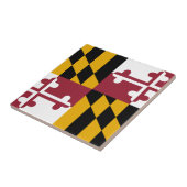 Staatsflagge von Maryland Fliese (Seite)