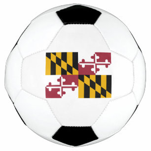 Staatsflagge von Maryland Fußball