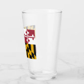 Staatsflagge von Maryland Glas (Links)