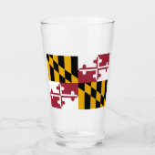 Staatsflagge von Maryland Glas (Vorderseite)