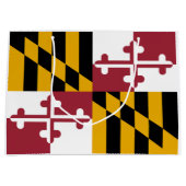 Staatsflagge von Maryland Große Geschenktüte (Vorderseite)