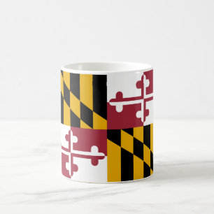 Staatsflagge von Maryland Kaffeetasse