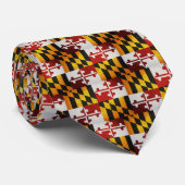 Staatsflagge von Maryland Krawatte (Gerollt)