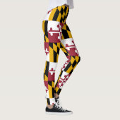 Staatsflagge von Maryland Leggings (Rechts)