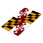 Staatsflagge von Maryland Magnet (Linke Seite)