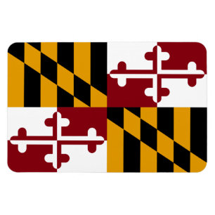 Staatsflagge von Maryland Magnet
