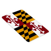 Staatsflagge von Maryland Magnet (Rechte Seite)