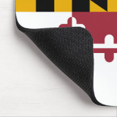 Staatsflagge von Maryland Mousepad (Ecke)