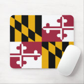 Staatsflagge von Maryland Mousepad (Mit Mouse)