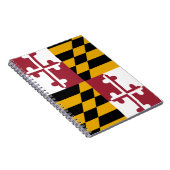Staatsflagge von Maryland Notizblock (Rechte Seite)
