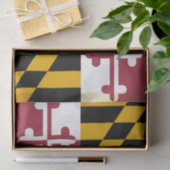 Staatsflagge von Maryland Seidenpapier (Geschenk)