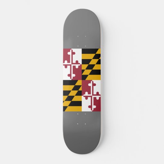 Staatsflagge von Maryland Skateboard (Vorderseite)