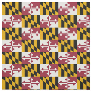 Staatsflagge von Maryland Stoff