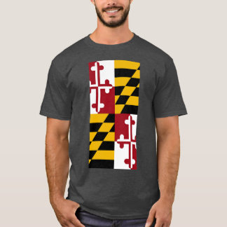 Staatsflagge von Maryland T-Shirt