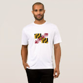 Staatsflagge von Maryland T-Shirt (Vorne ganz)