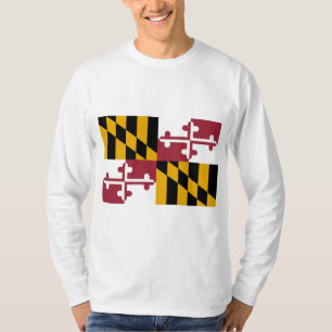 Staatsflagge von Maryland T-Shirt