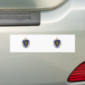Staatsflagge von Massachusetts Autoaufkleber (Auf Auto)