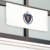 Staatsflagge von Massachusetts Banner (Äußeres Gebäude)