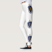 Staatsflagge von Massachusetts Leggings (Links)