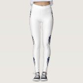 Staatsflagge von Massachusetts Leggings (Vorderseite)
