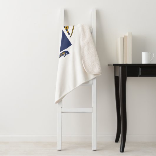 Staatsflagge von Massachusetts Sherpadecke (Beispiel)